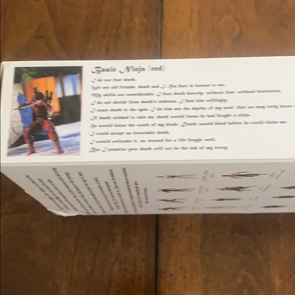 ARTICULATED ICONS NINJA BASIC RED - Picture 4 of 7